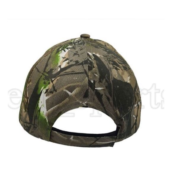 Trump One Size Campaign Baseball Hat Cap Green Camoflauge Print MAGA USA New - Picture 2 of 6